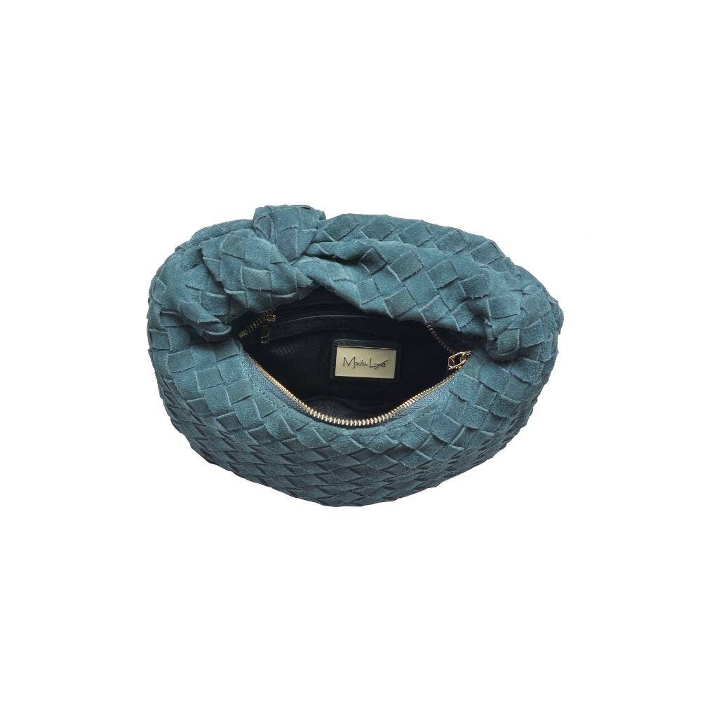 Autumn Woven Genuine Suede Leather Bag