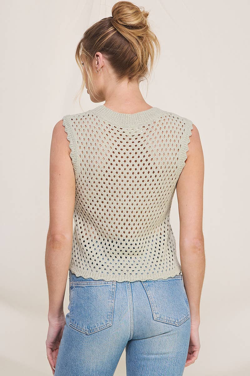Sage Sweater Tank