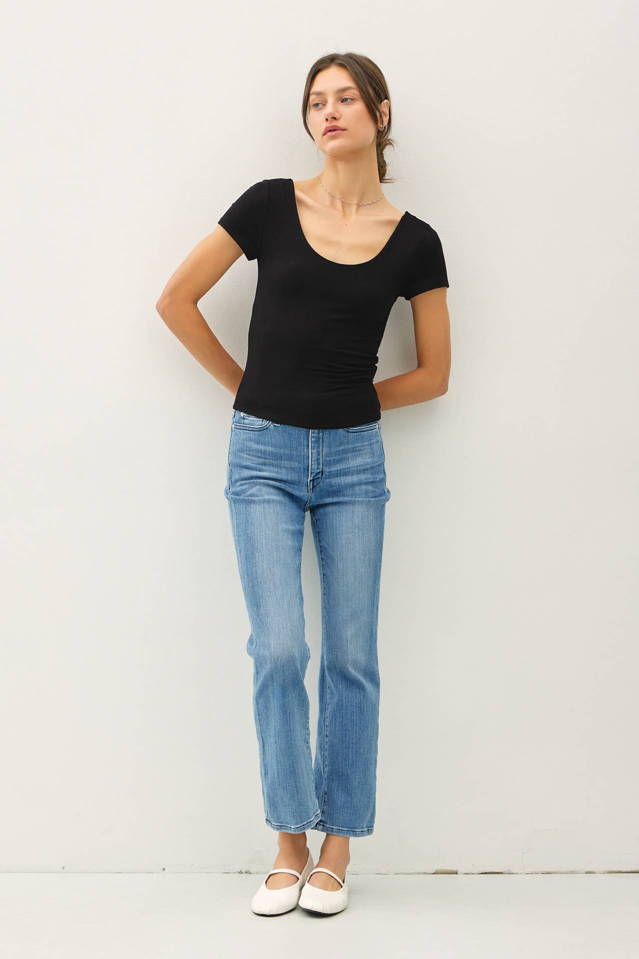 Double Scoop Tee
