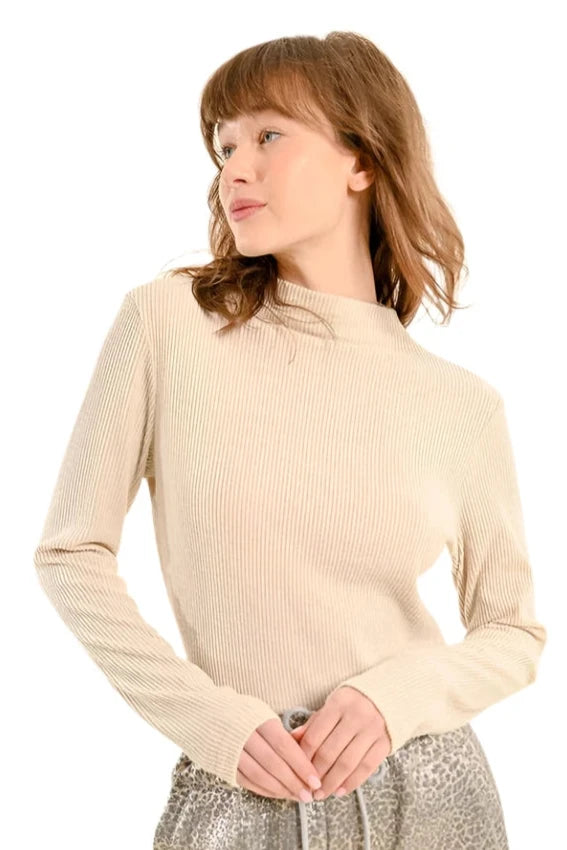Beige Knit Sweater