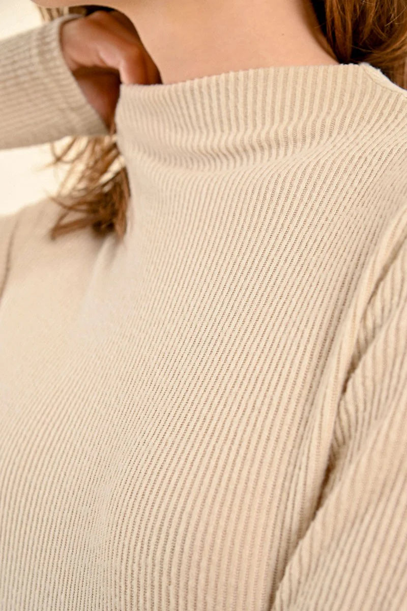 Beige Knit Sweater