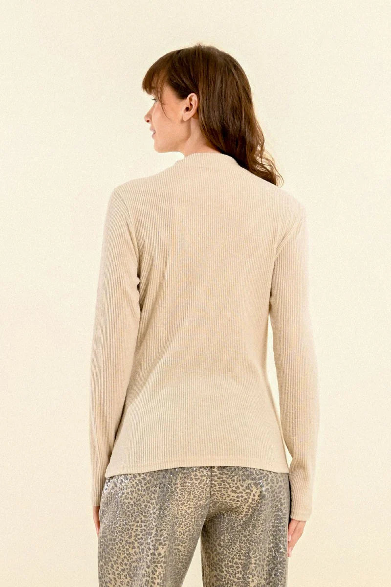 Beige Knit Sweater