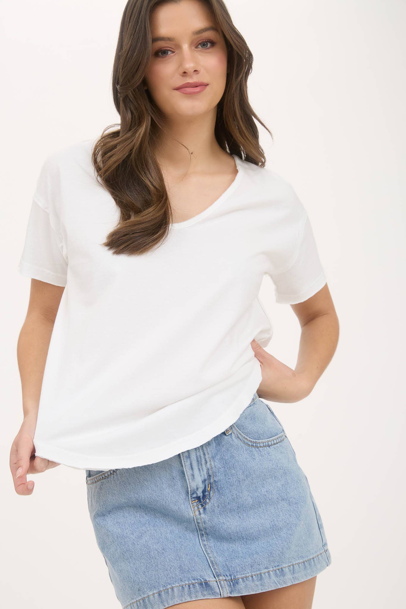 Scoop Neck Tee