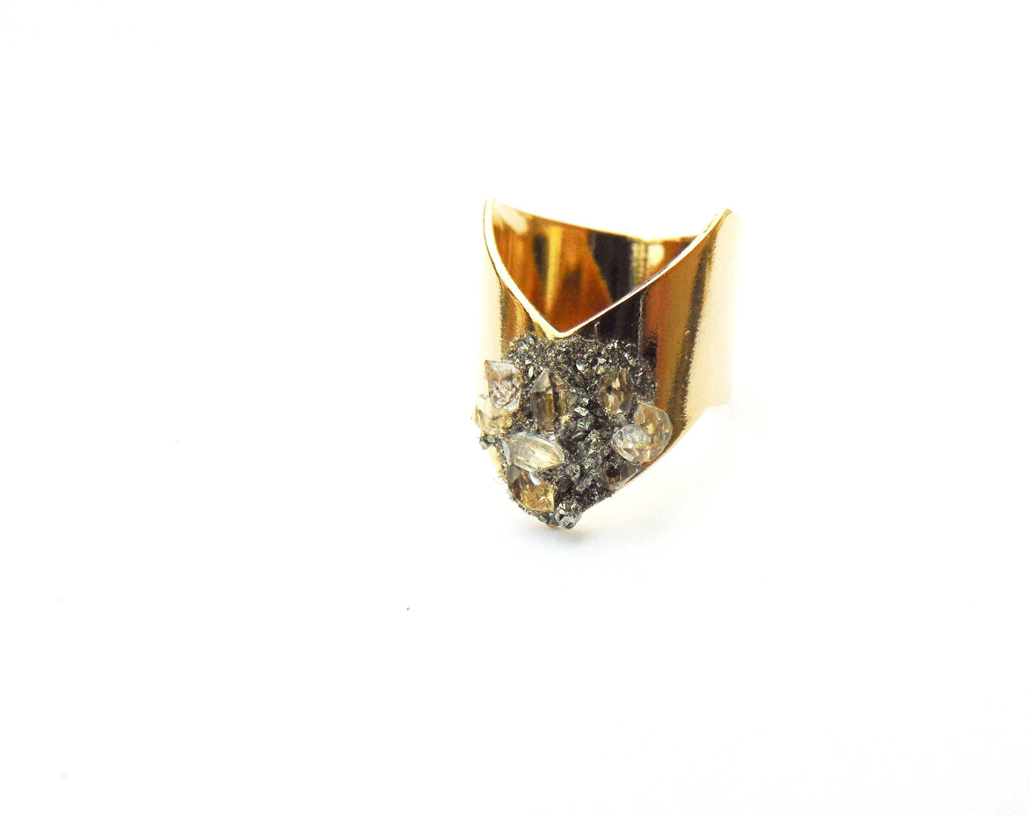 Herkimer Diamond Ring