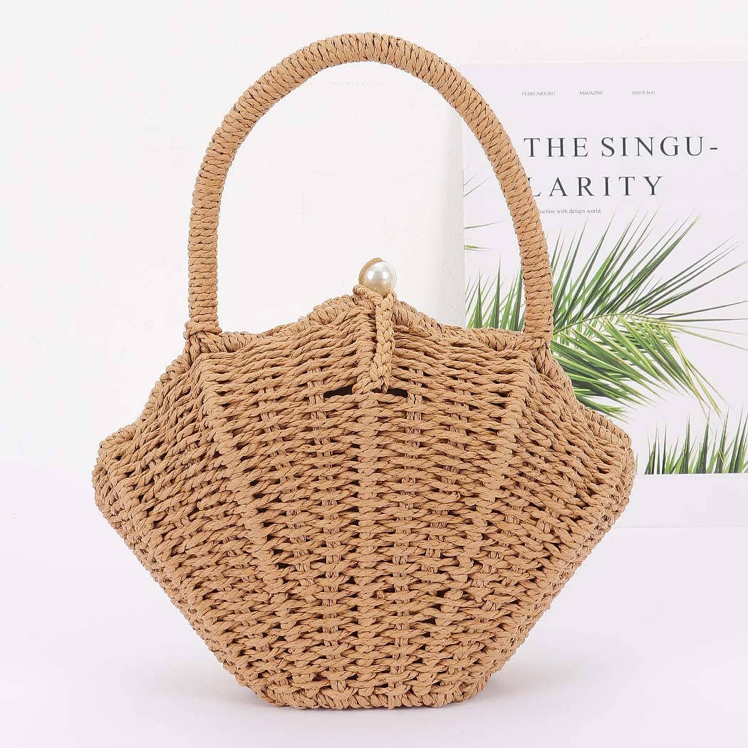 Handmade Bamboo Clutch - 2 Colors