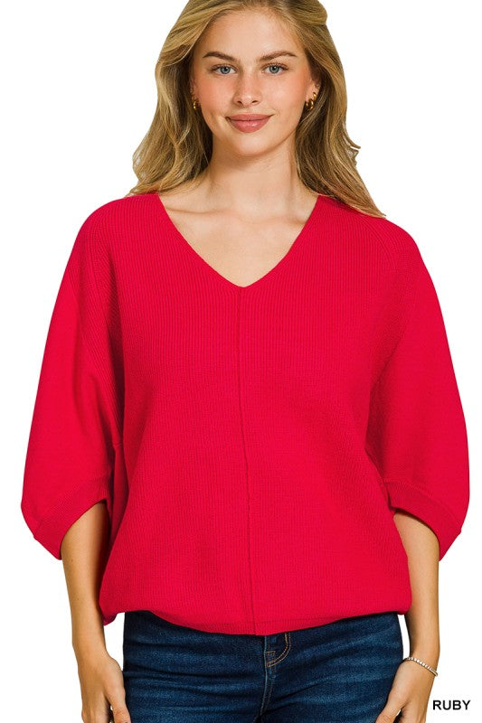 Dolman V - Neck Top