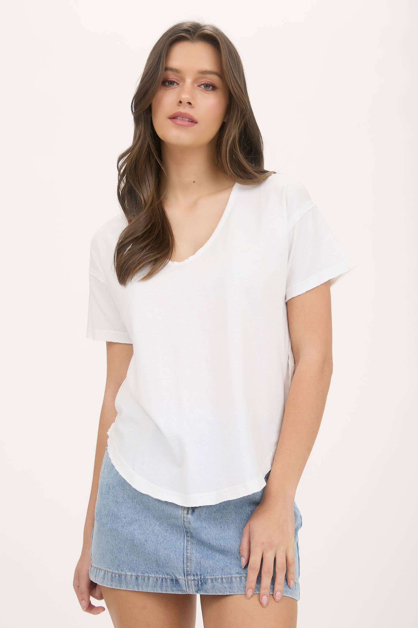 Scoop Neck Tee