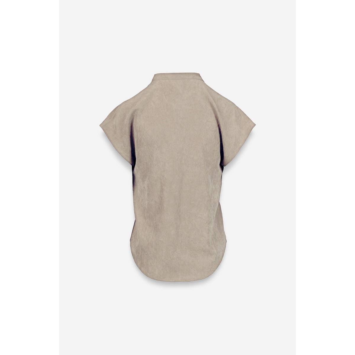 Soft Matte Drop Shoulder Blouse - Multiple Colors