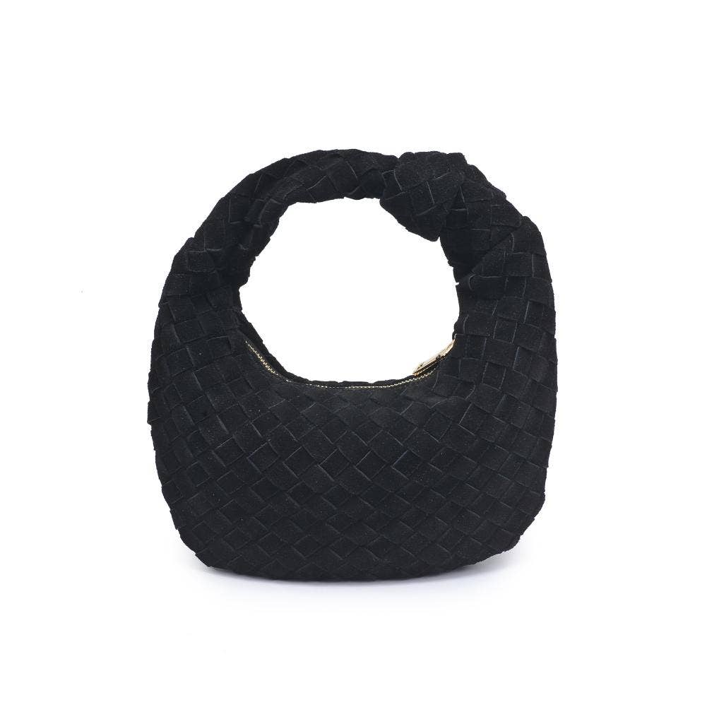 Autumn Woven Genuine Suede Leather Bag
