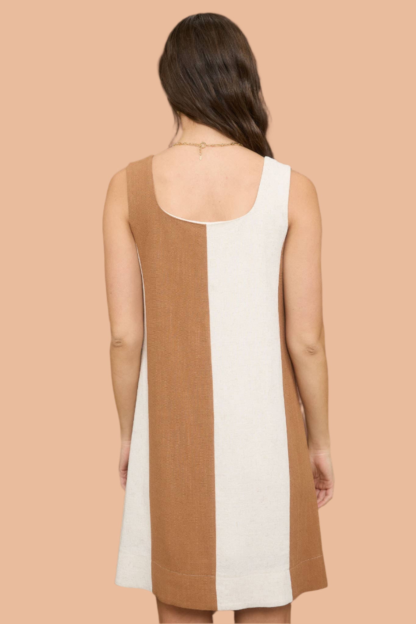 Dunes Striped Linen Dress