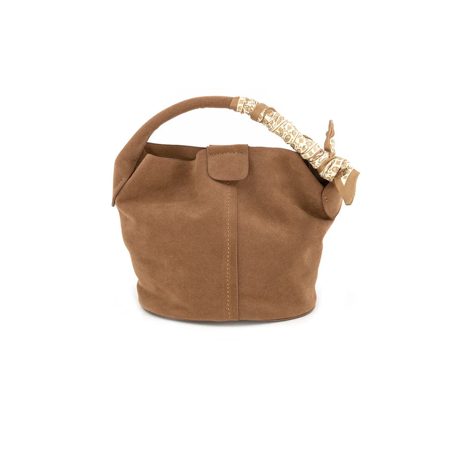 Suede Bucket Bag