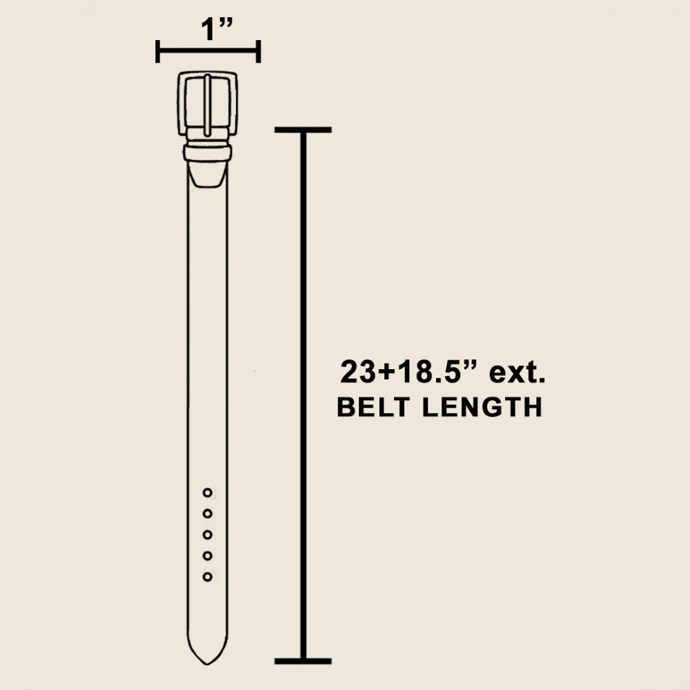 Western Intricate Oval Chain Belt
