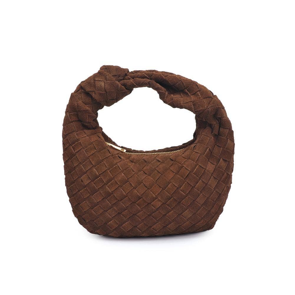Autumn Woven Genuine Suede Leather Bag