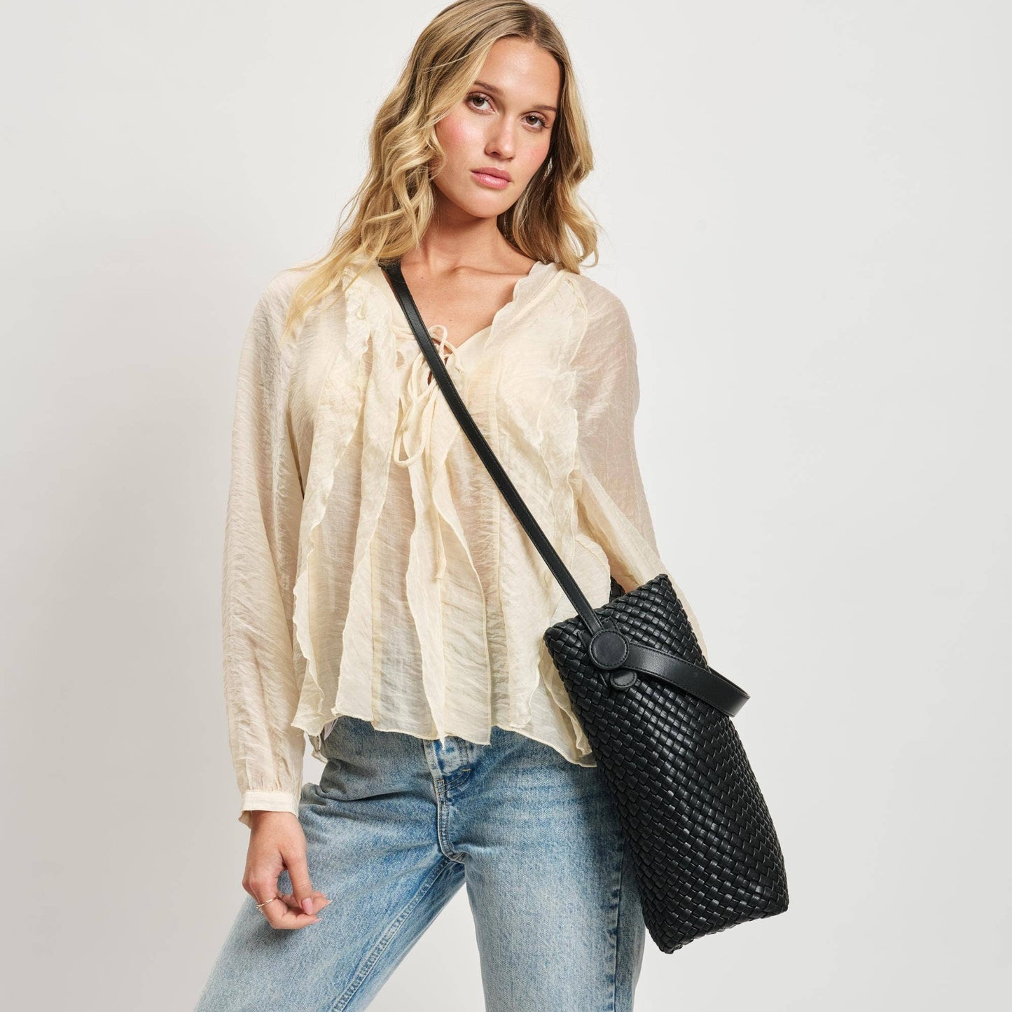 Edith Woven Hobo - 2 Colors