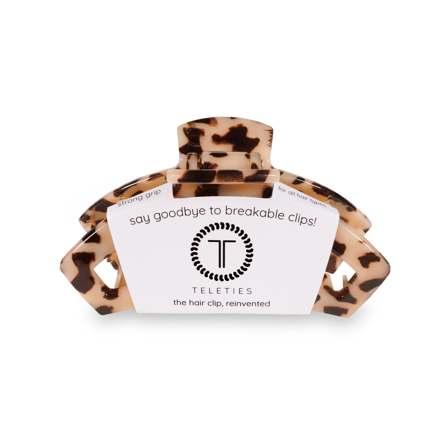 Blonde Tortoise Medium Hair Clip