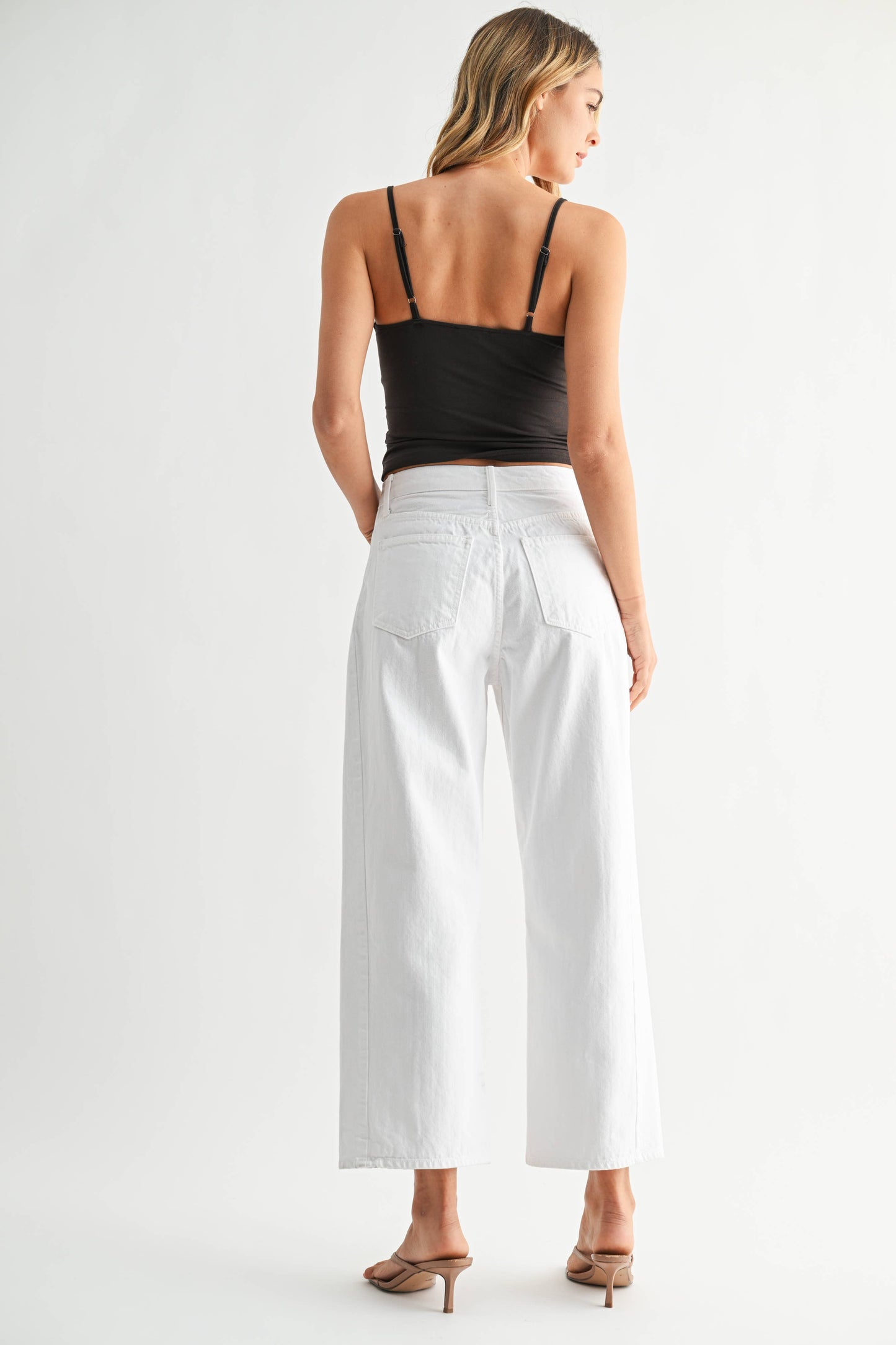 Twisted Optic Barrel Jean