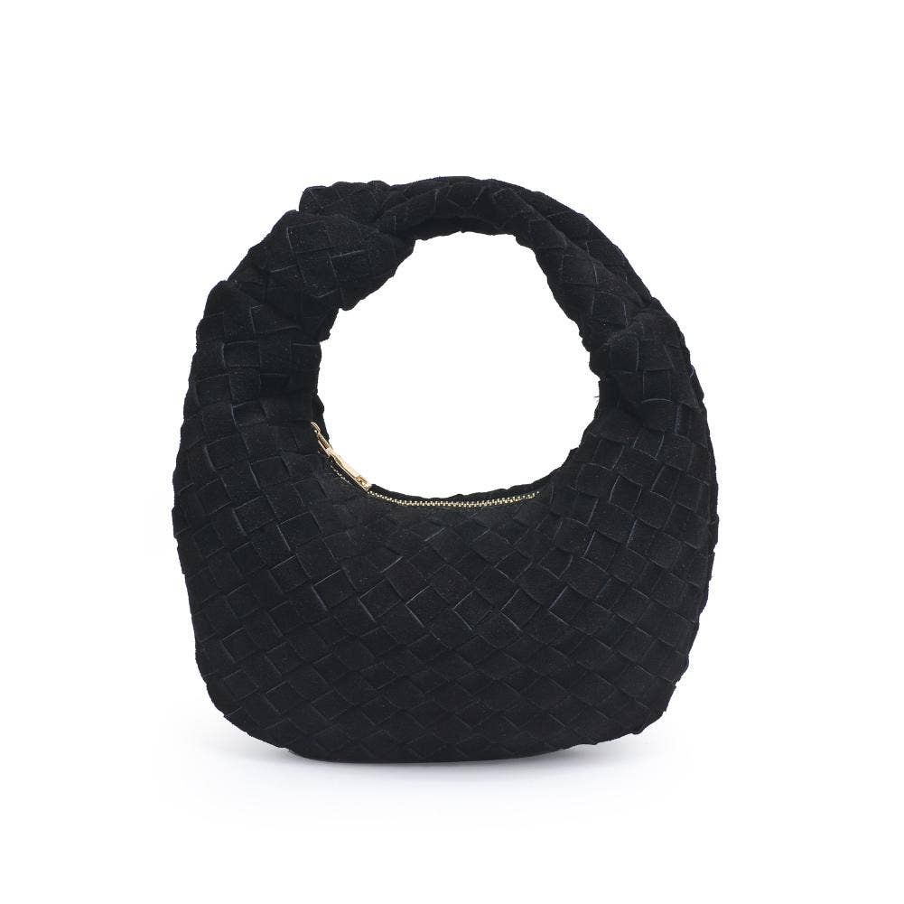 Autumn Woven Genuine Suede Leather Bag