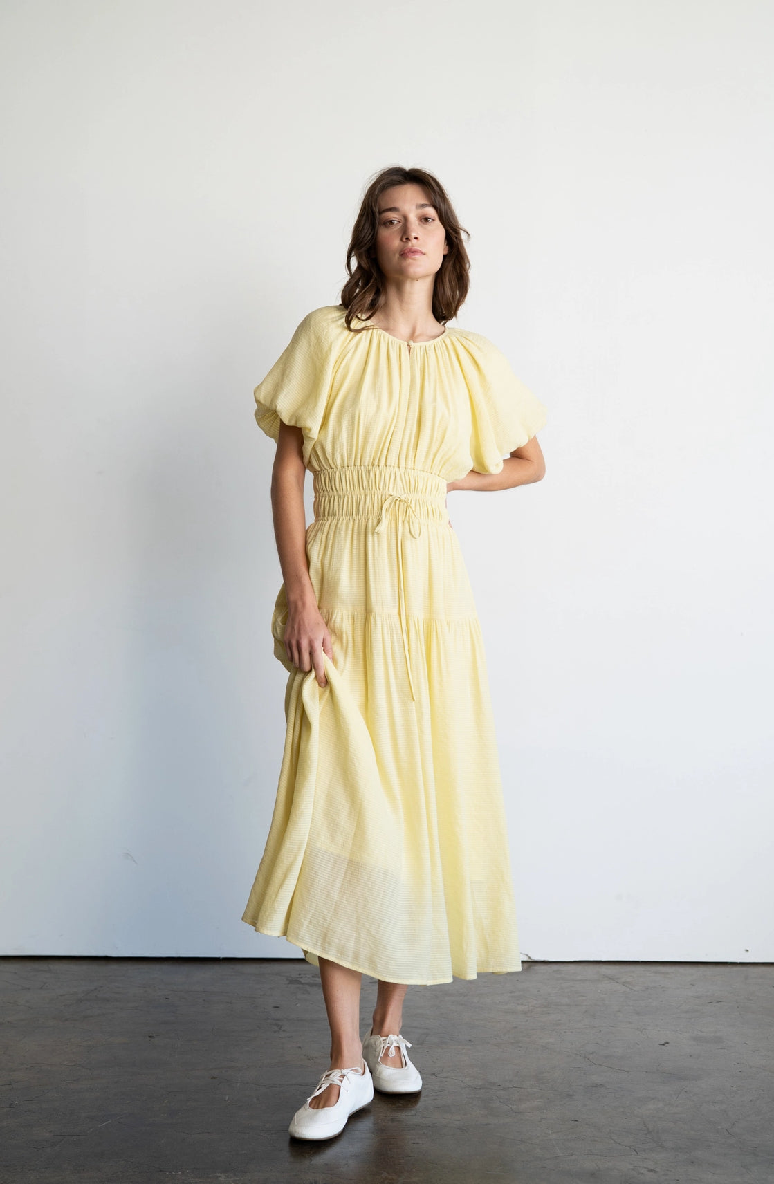 Butter Yellow Dress