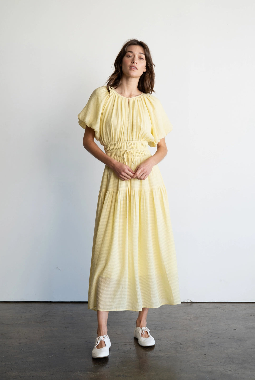 Butter Yellow Dress