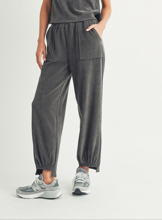 Charcoal Corduroy Pant