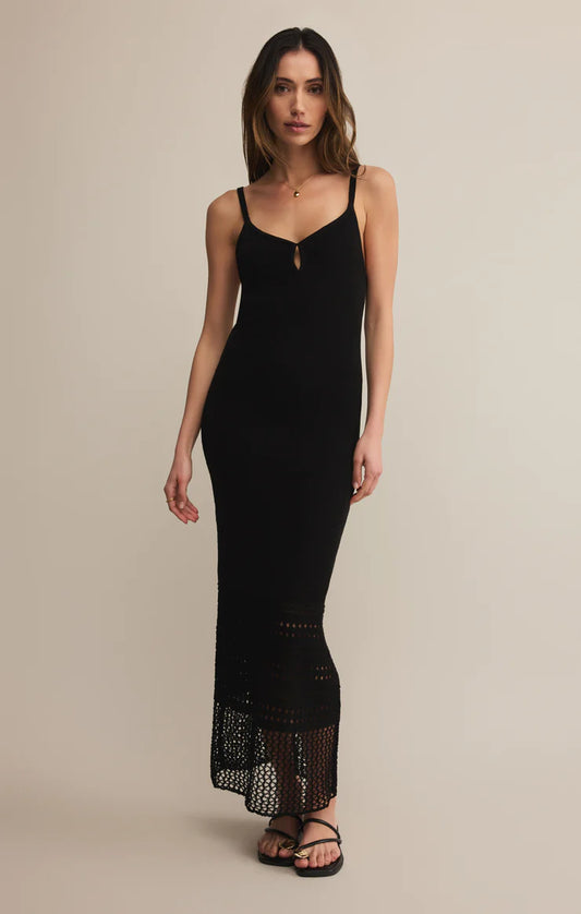 Callahan Crochet Midi Dress