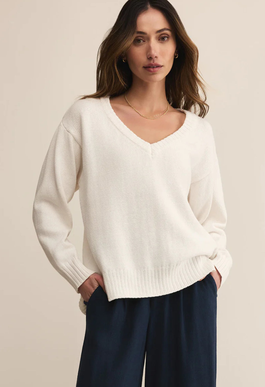 All Around V Neck Sweater