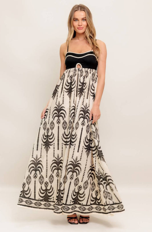 Palm Tree Island Dress