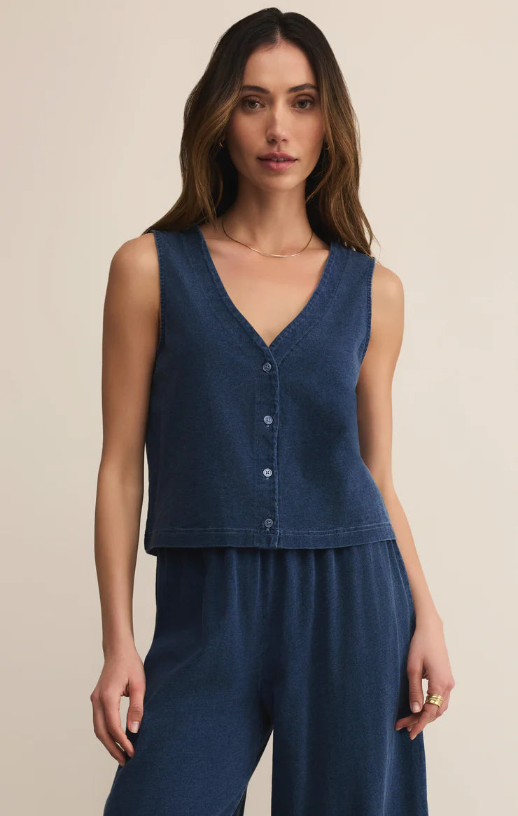 Scout Jersey Denim Tank