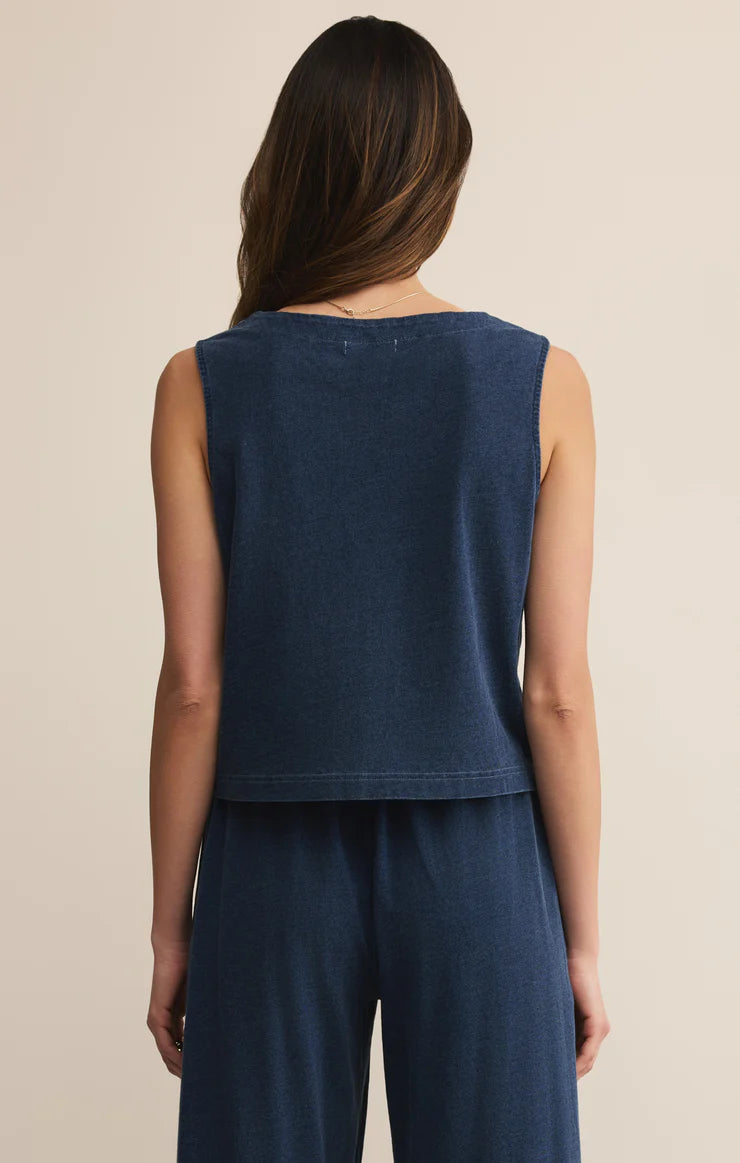 Scout Jersey Denim Tank