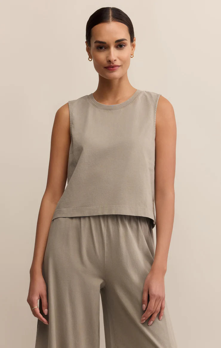 Sloane Cotton Jersey Tank