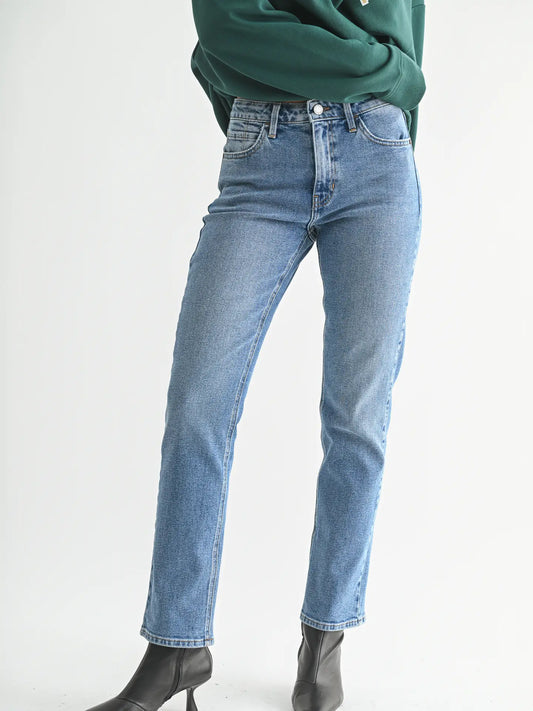 Medium Wash Pencil Jean