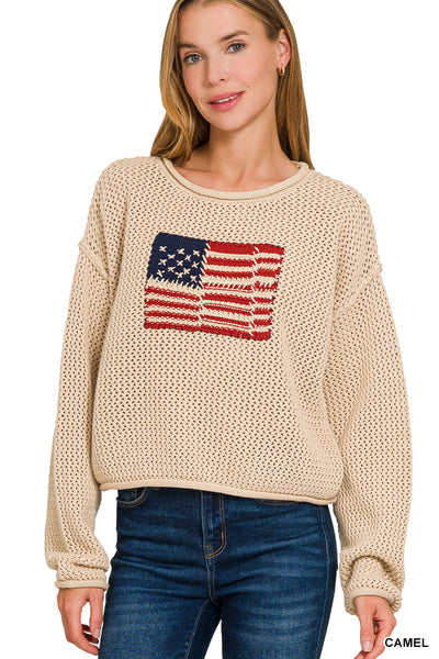 Liberty Knit Sweater - Tan