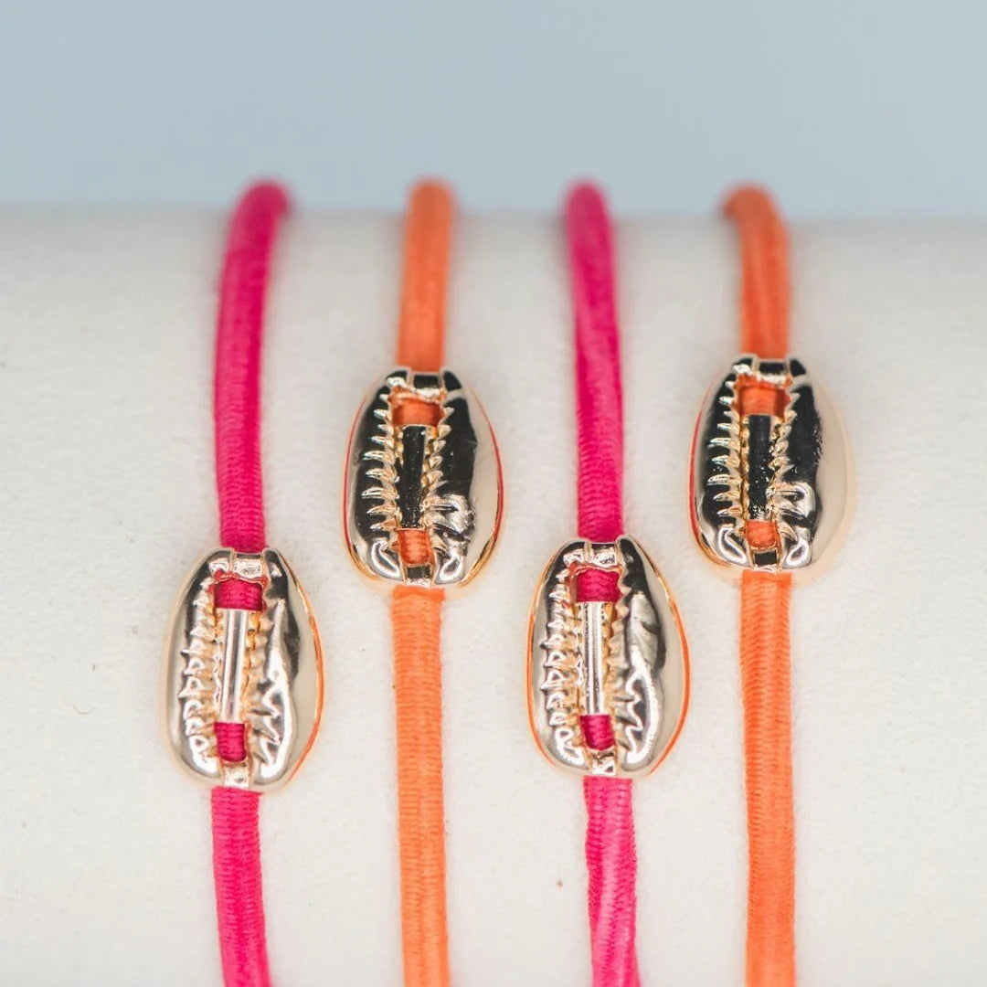 Cowrie Hair Tie Set - 2 Colors