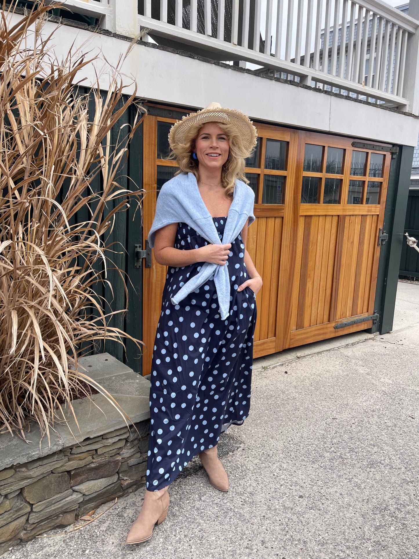 Ari Dotted Maxi