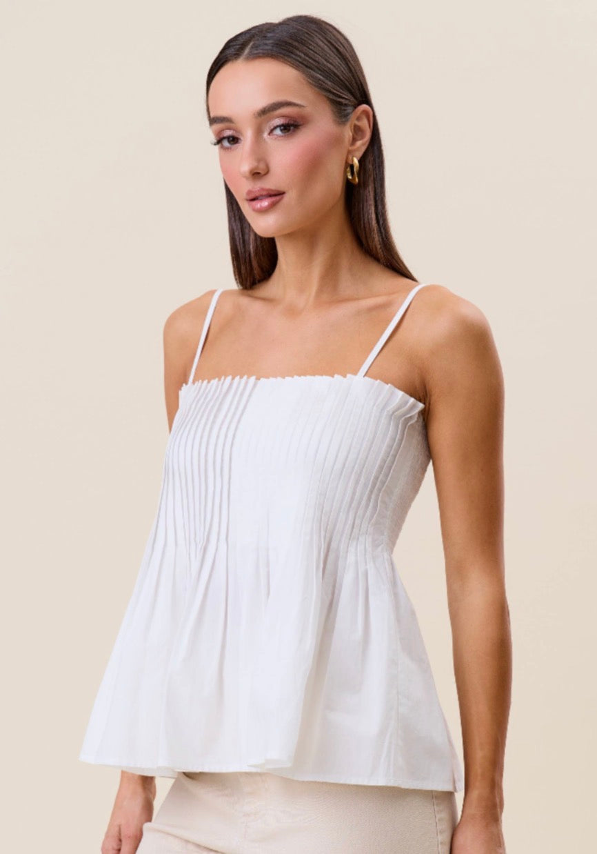 Pintuck Cami