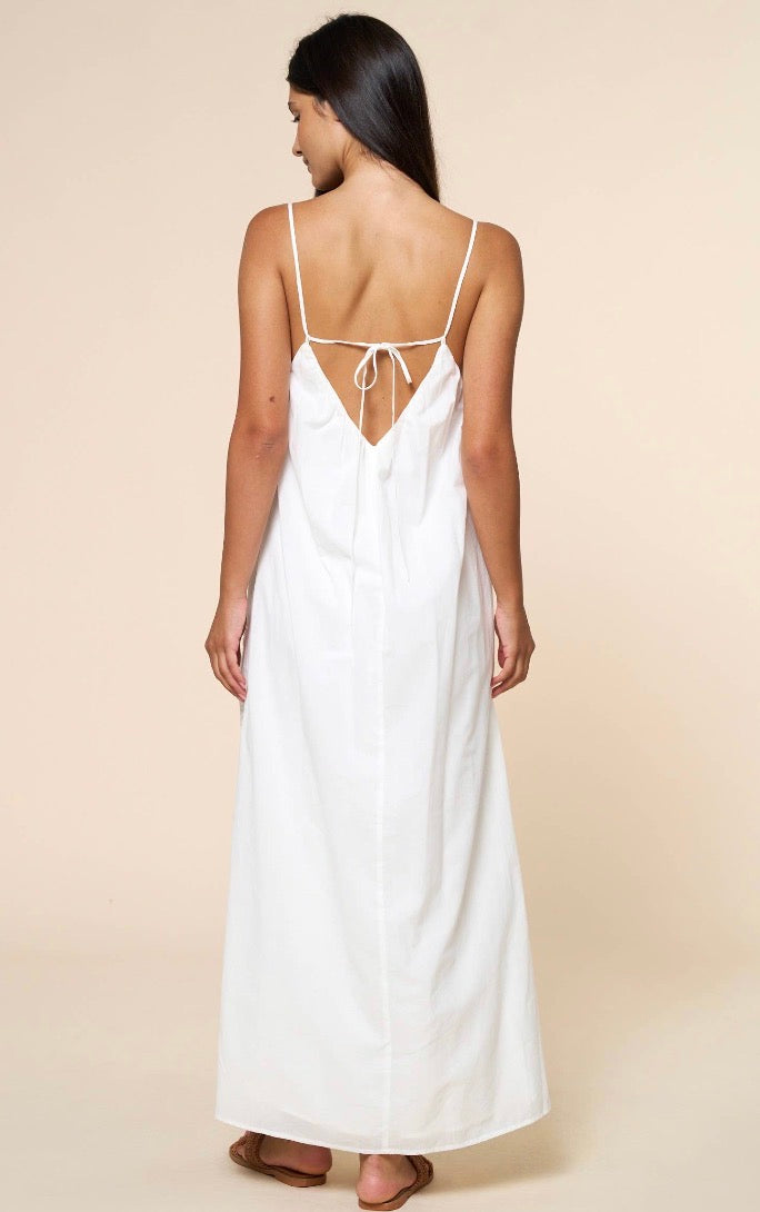 Seashore Embroidered Maxi