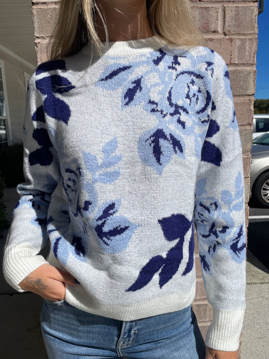 Blue Skies Sweater