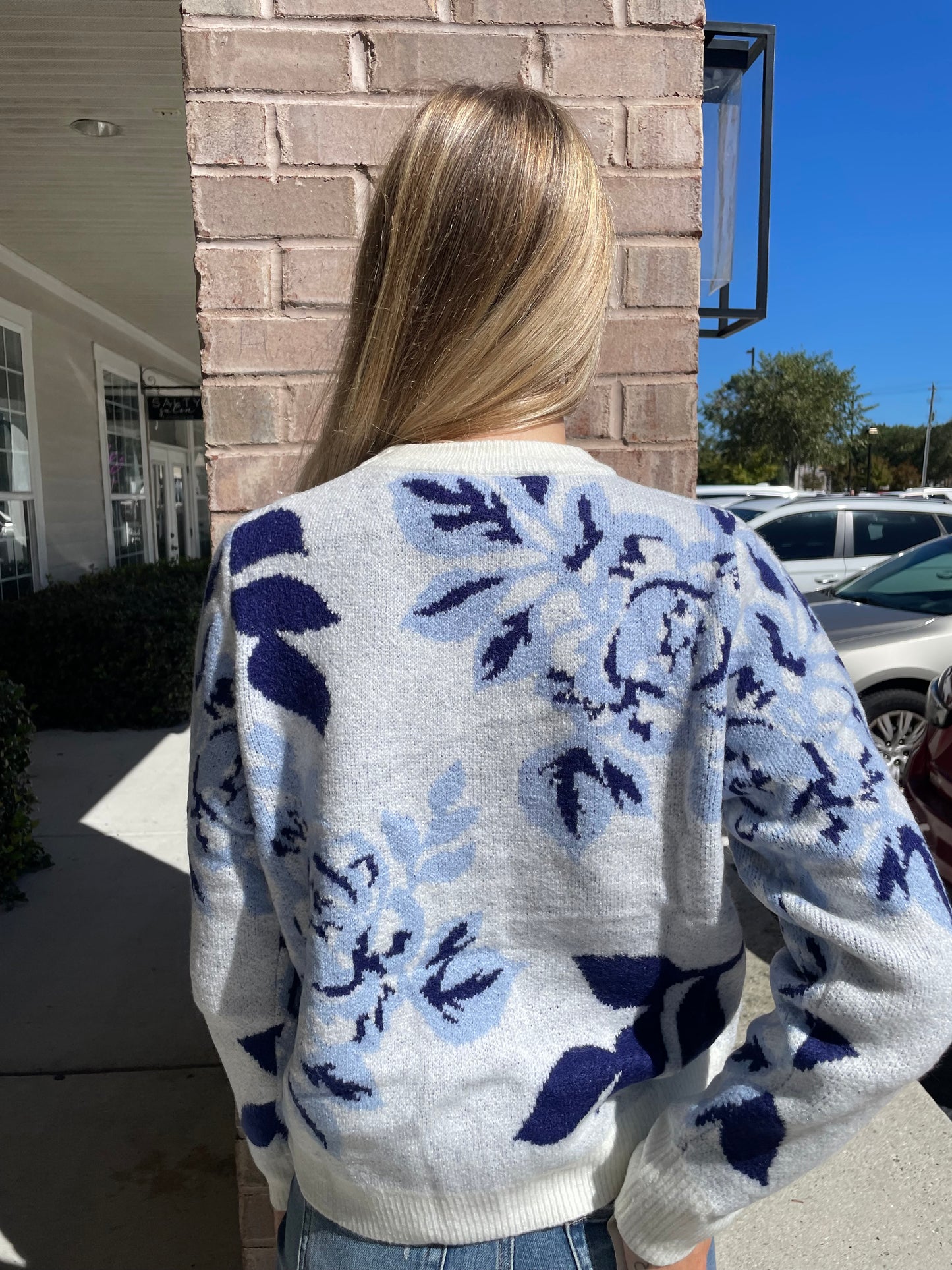 Blue Skies Sweater
