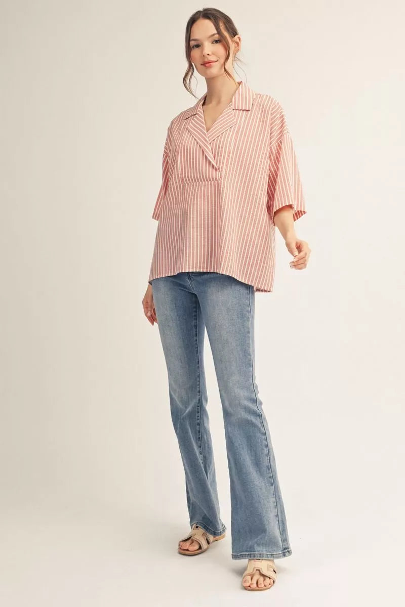 Marthas Vineyard Top - Rouge
