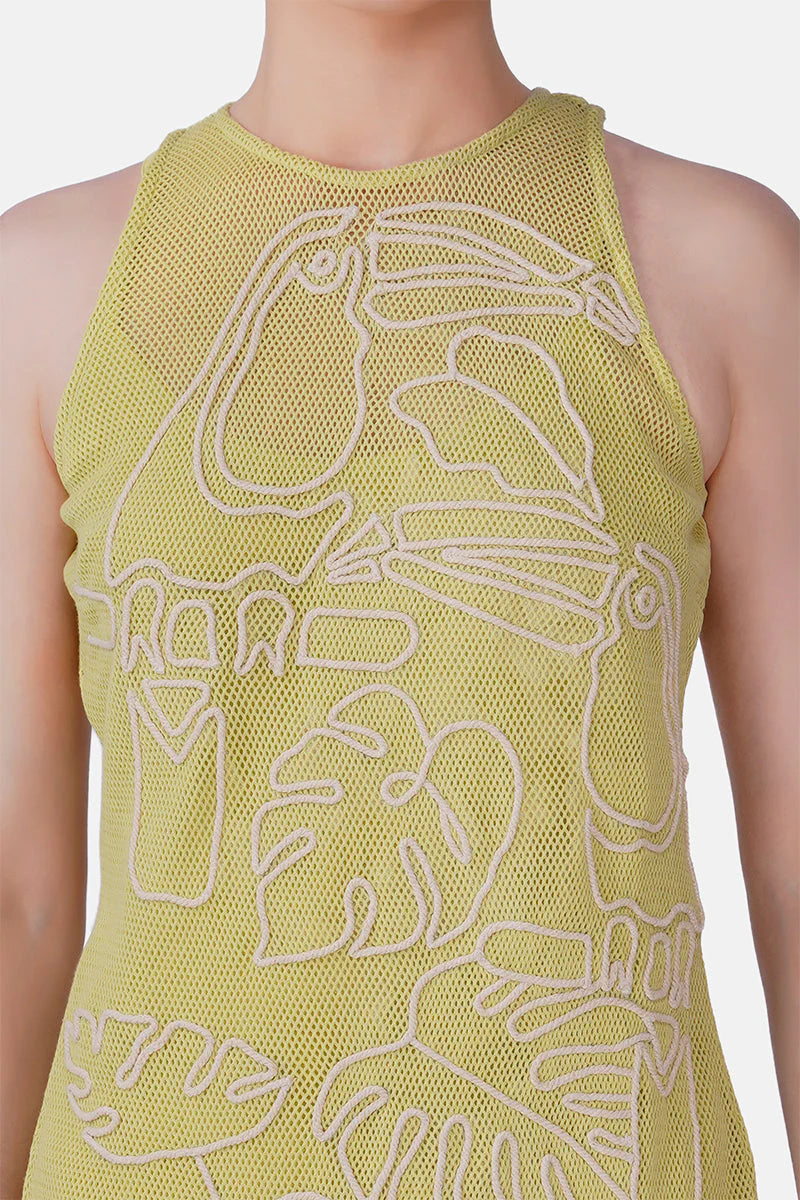 Tucan Knit Layer Dress