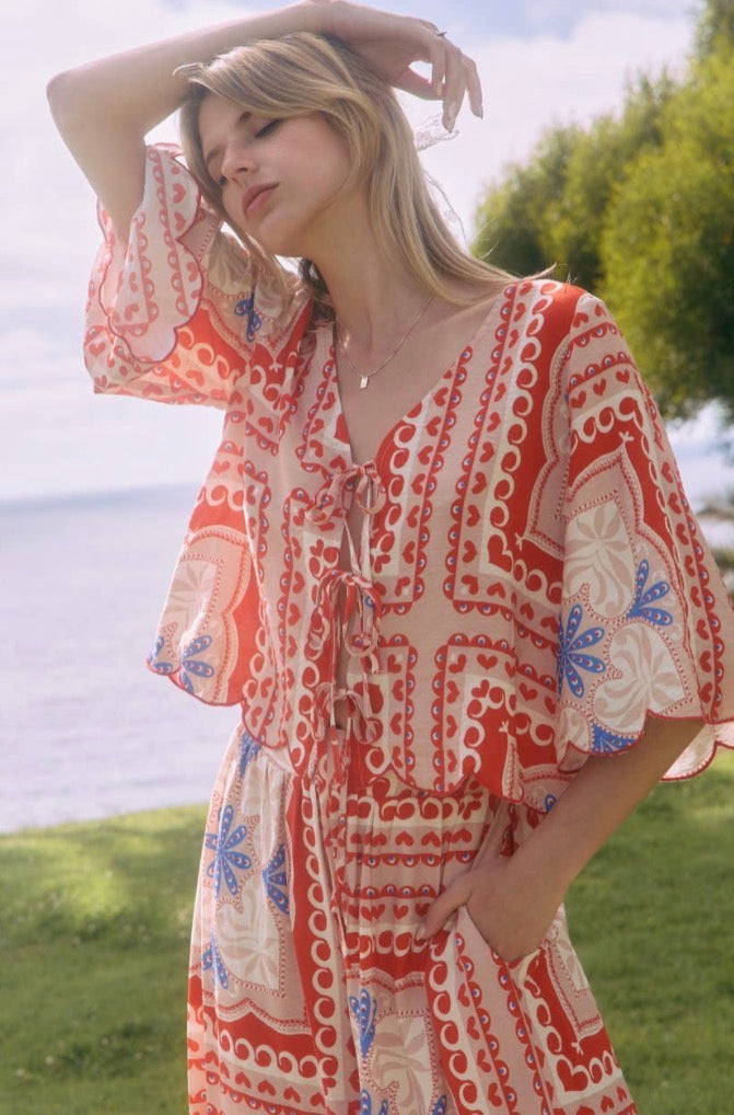 Homeward Tie Blouse