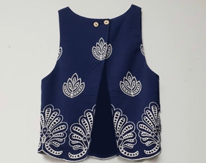 Davis Embroidered Tank