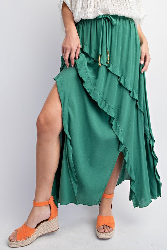 Green Grass Skirt