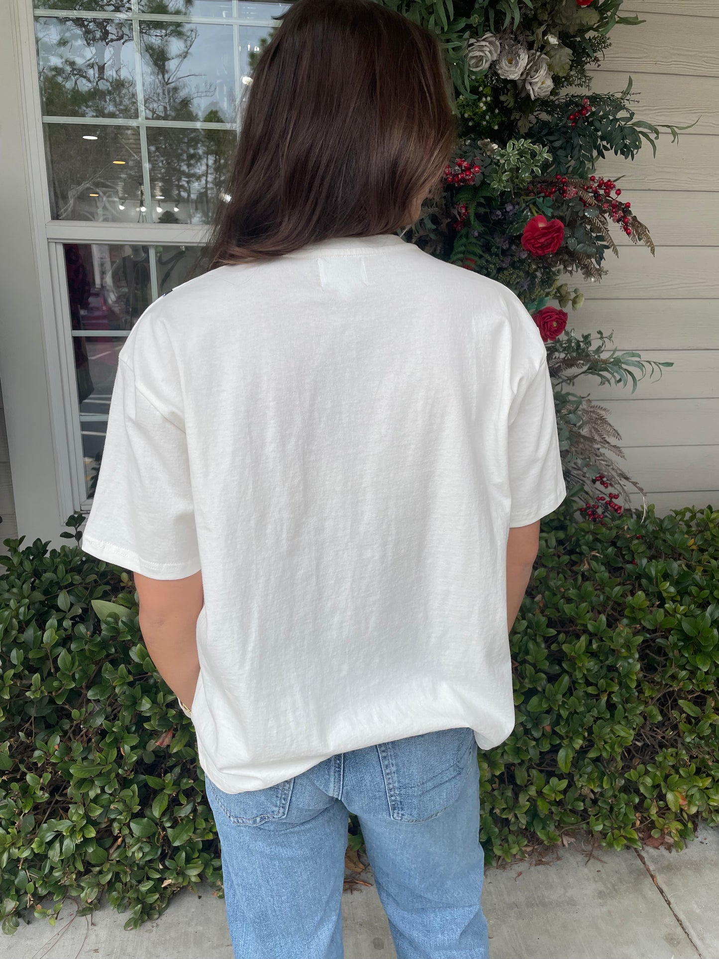 Patchwork Bikini Tee