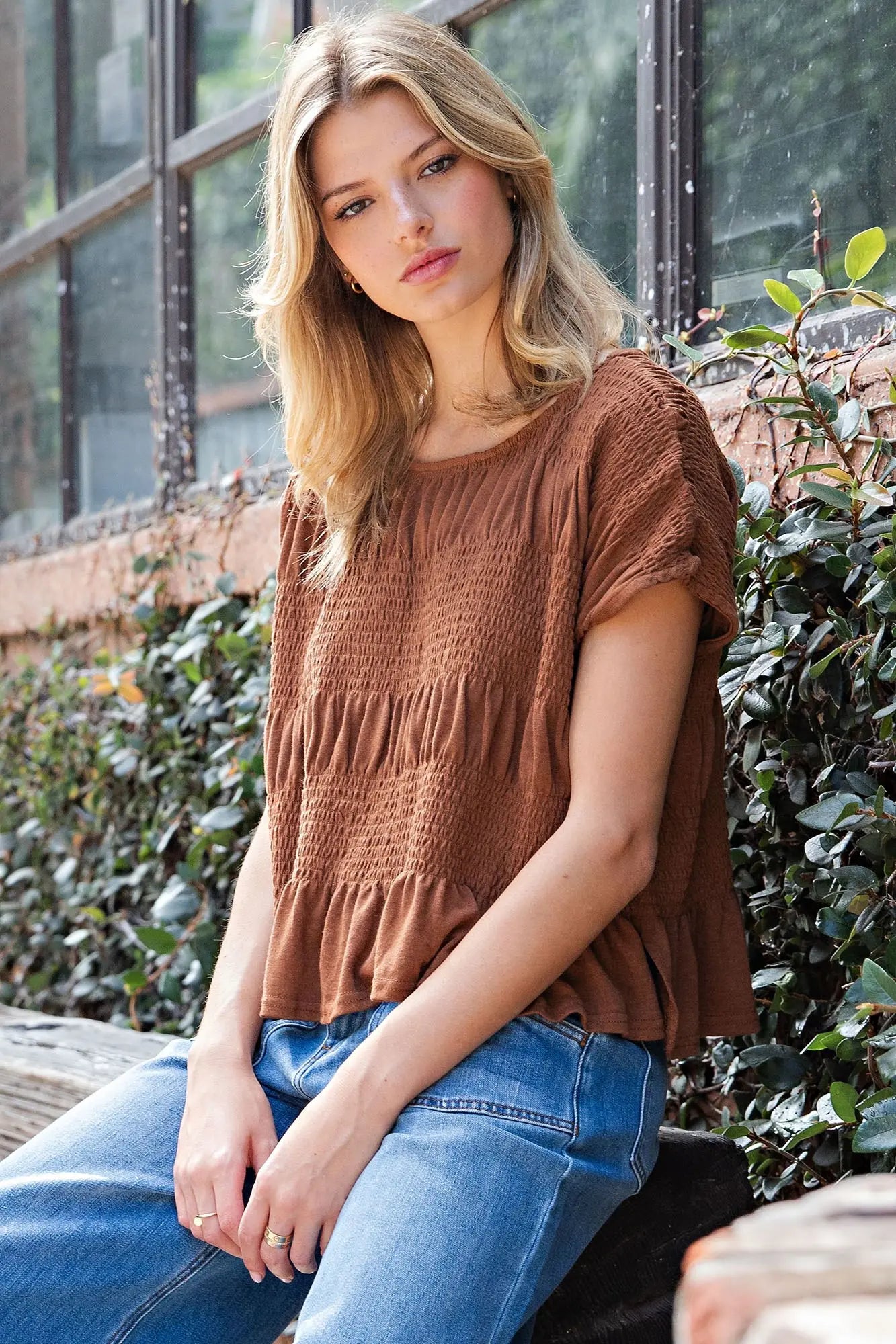 Coco Smocked Top