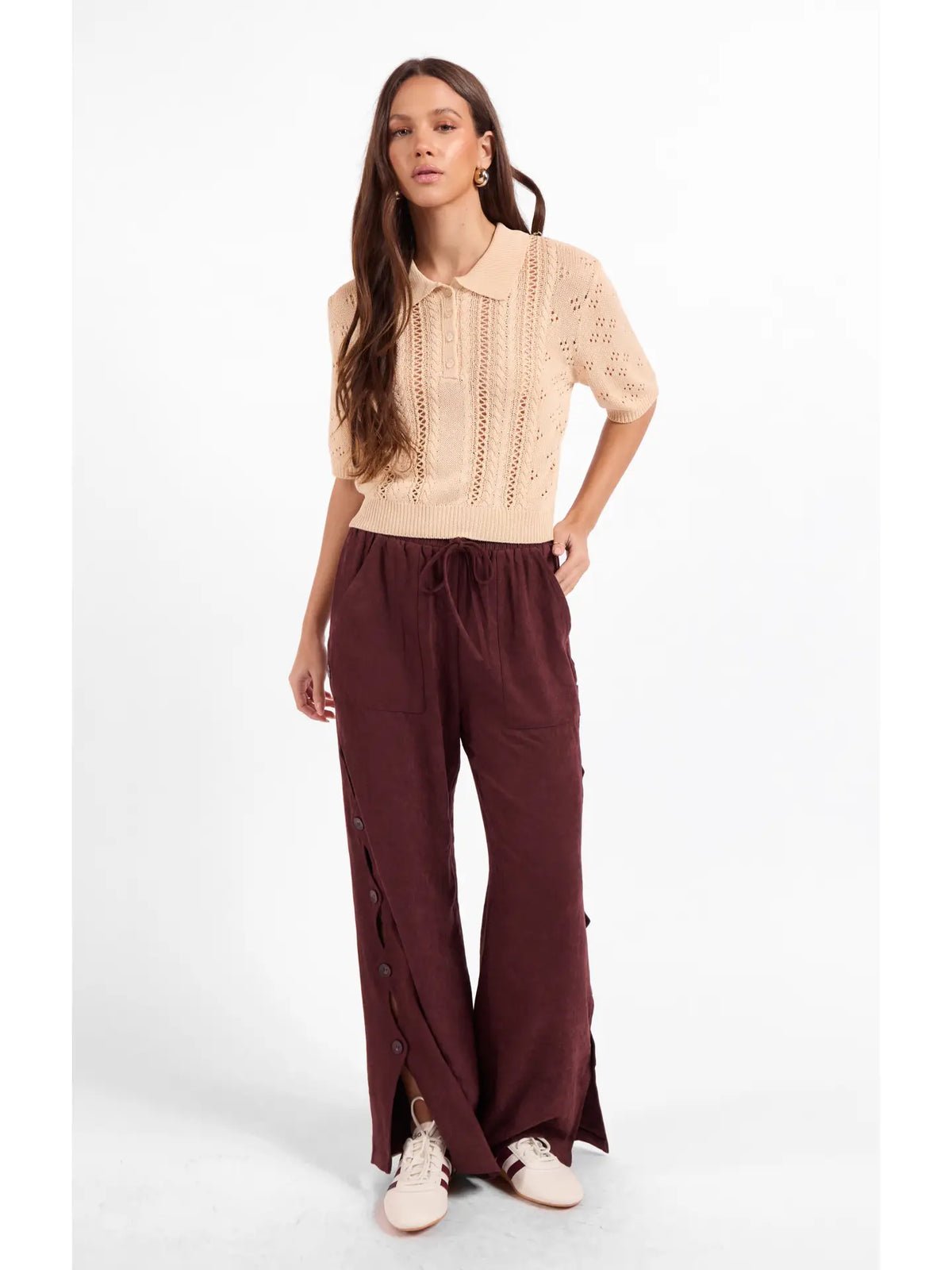 Rhea Button Pants