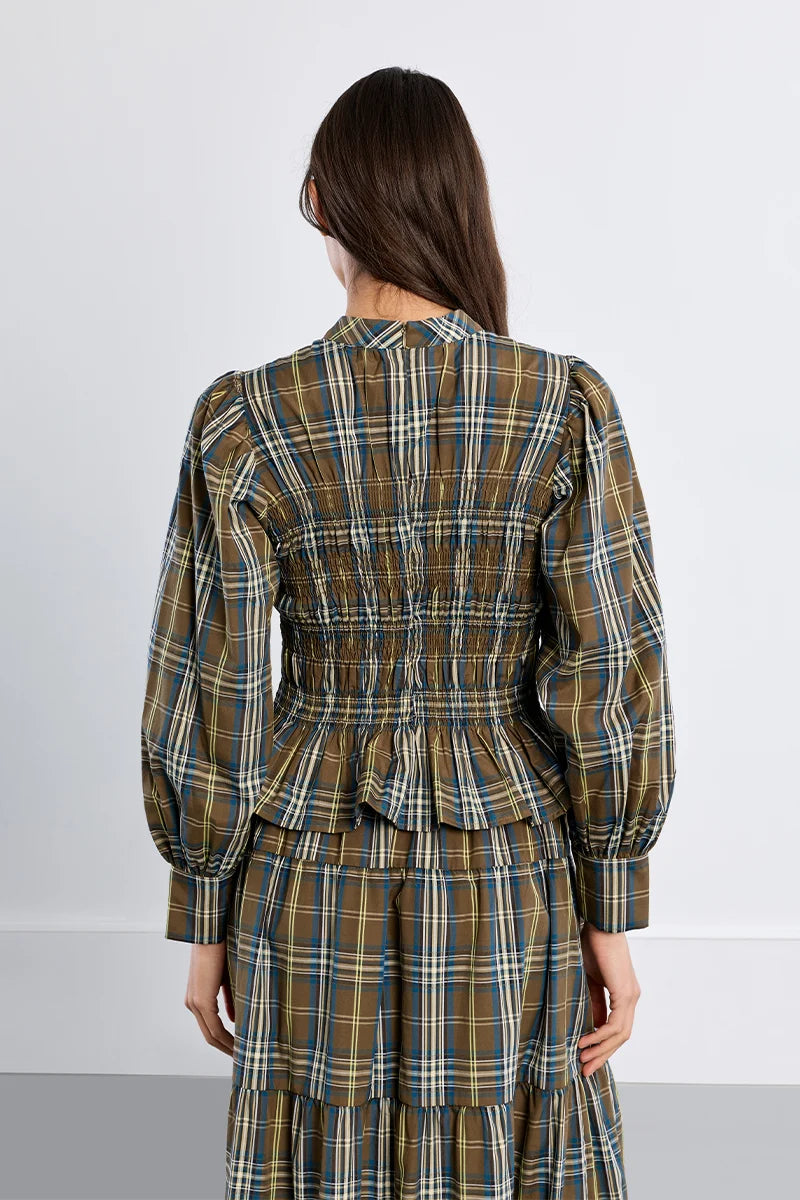 Smocked Rancher Top