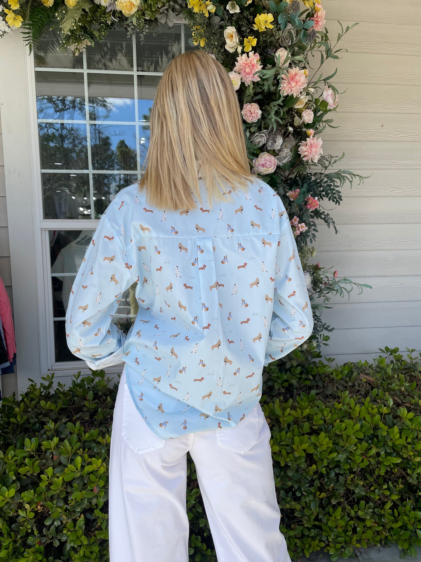 Dog On Blouse