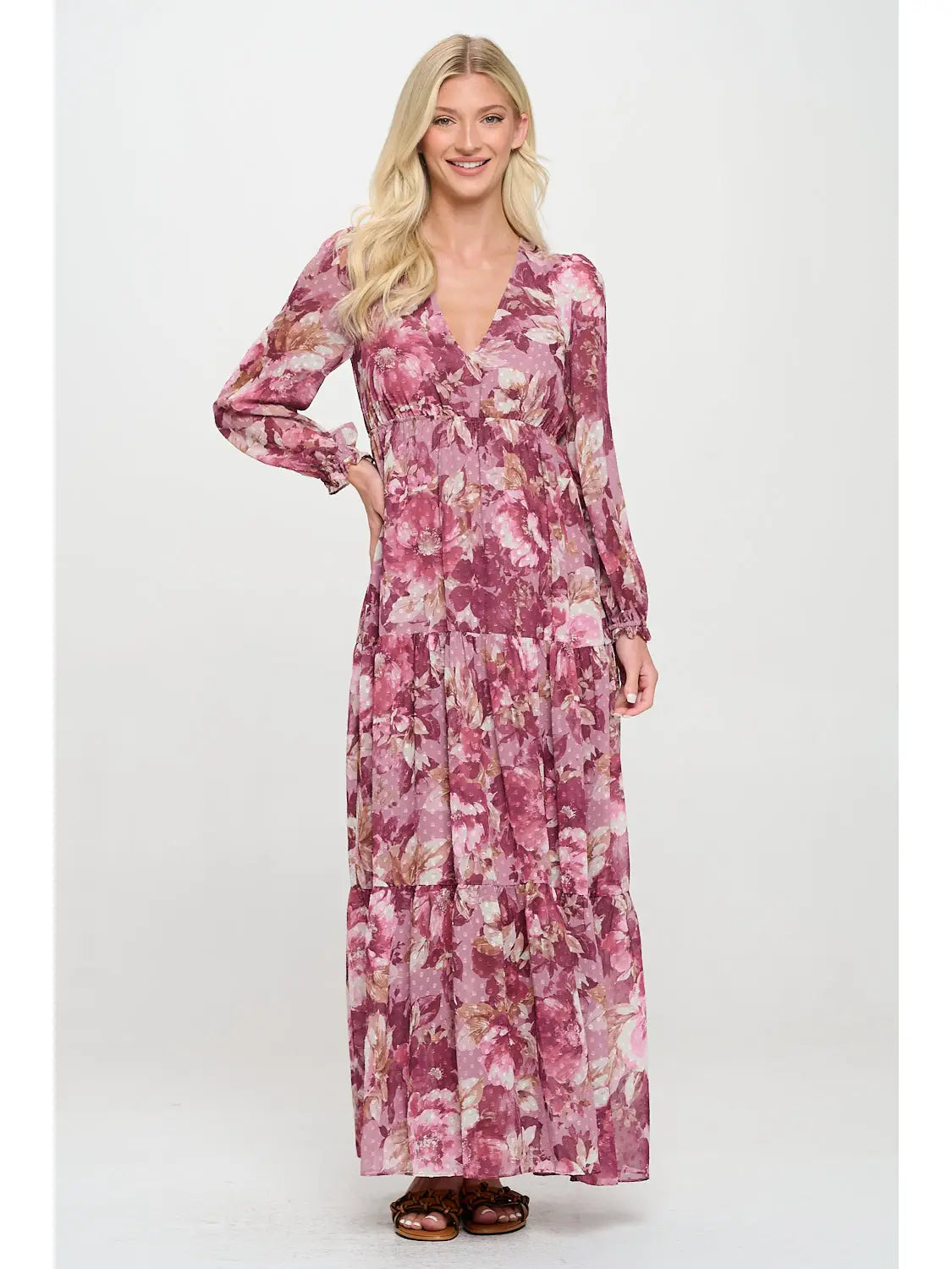 Camellia Mauve Maxi Dress