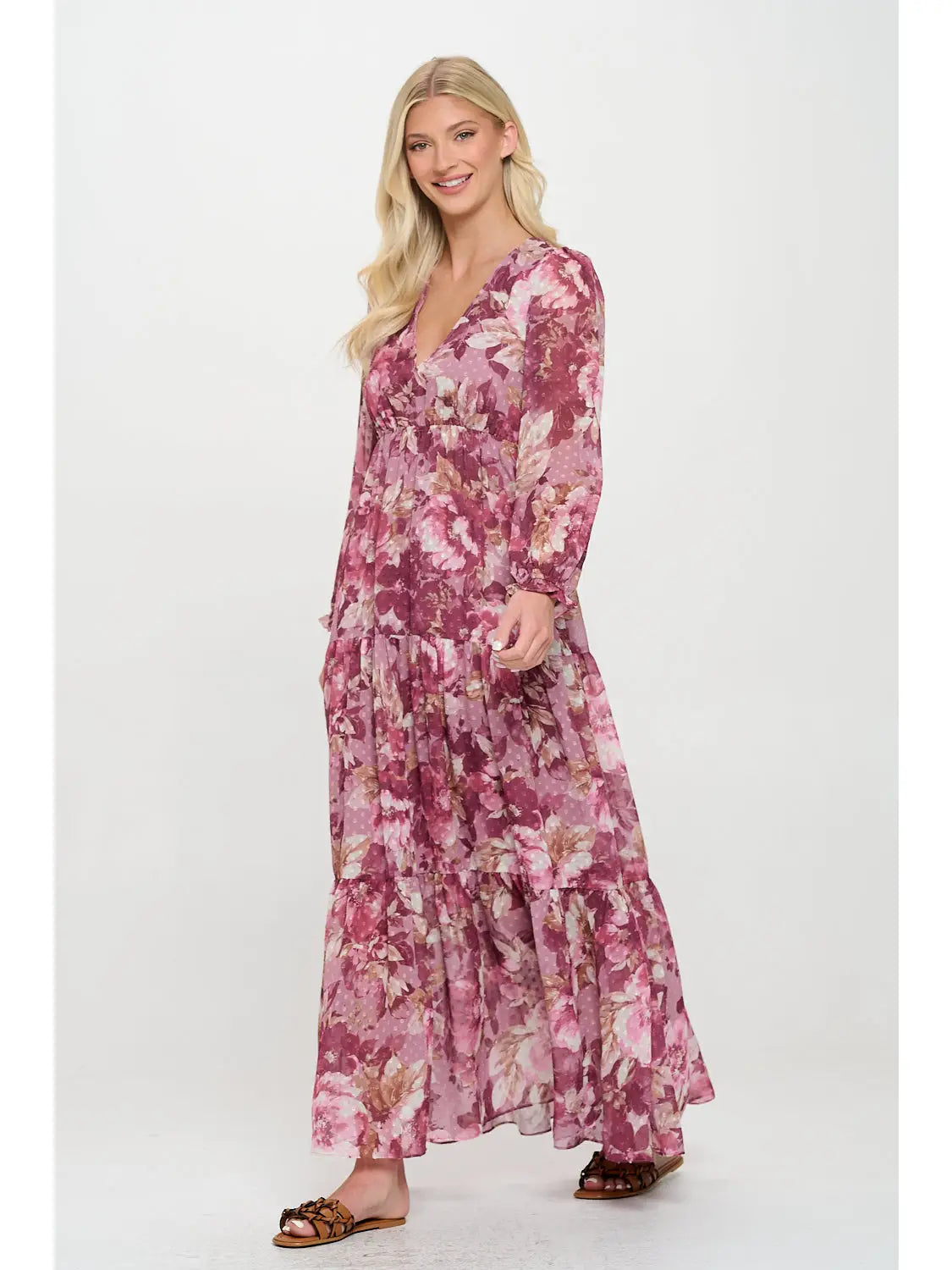 Camellia Mauve Maxi Dress